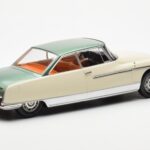 Citroen DS 21 Le Leman Cabriolet Avorio e Verde Norev 1:18 - image 2 of 6