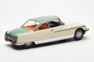 Citroen DS 21 Le Leman Cabriolet Avorio e Verde Norev 1:18 181751 Pressofusione — immagine 2 di 6