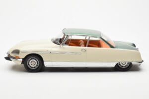 Citroen DS 21 Le Leman Cabriolet Avorio e Verde Norev 1:18 181751 Pressofusione — immagine 3 di 6