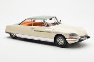 Citroen DS 21 Le Leman Cabriolet Avorio e Verde Norev 1:18 181751 Pressofusione — immagine 4 di 6