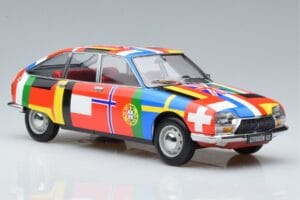 Citroen GS Drapeaux Norev 1:18 181667 Pressofusione — immagine 4 di 6