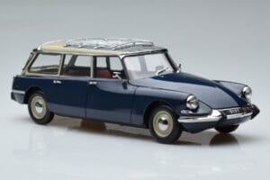 Citroen ID 19 Break Orient Blu Norev 1:18 181770 Pressofusione — immagine 6 di 9