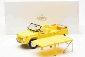 Citroen Mehari Plage Giallo Norev 1:18 181801 Pressofusione — immagine 6 di 6