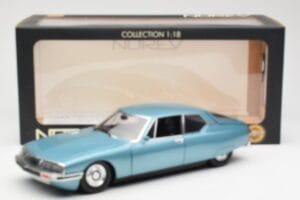 Citroen SM Azzurro Metallizzato Norev 1:18 181589 Pressofusione — immagine 8 di 8