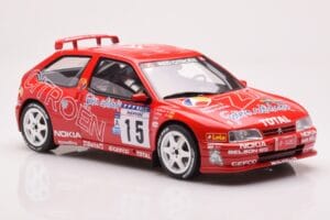 Citroen ZX Kitcar #15 J. Puras / C. Del Barrio Rally Catalunya Costa Brava 1997 Otto 1:18 OT432 Resina — immagine 4 di 6
