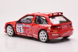 Citroen ZX Kitcar #15 J. Puras / C. Del Barrio Rally Catalunya Costa Brava 1997 Otto 1:18 OT432 Resina — immagine 5 di 6
