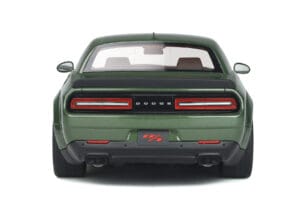 Dodge Challenger R/T SCAT Pack Widebody Verde GT Spirit 1:18 GT815 Resina — immagine 5 di 5