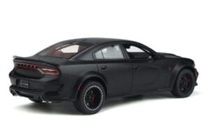 Dodge Charger SRT Hellcat Widebody Nero GT Spirit 1:18 GT301 Resina — immagine 2 di 5