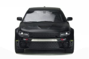 Dodge Charger SRT Hellcat Widebody Nero GT Spirit 1:18 GT301 Resina — immagine 4 di 5