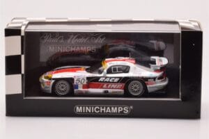 Dodge Viper GTS-R #50 C. Bouchut / Goueslard / Vosse 24 Hours of Le Mans 2002 Minichamps 1:43 400021450 Pressofusione — immagine 4 di 4