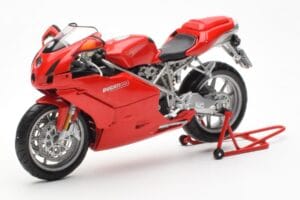 Ducati 999 Rosso Minichamps 1:12 122120200 Pressofusione — immagine 2 di 4