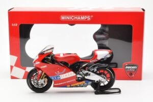 Ducati Desmosedici MotoGP Prova 2002 Minichamps 1:12 122020099 Pressofusione — immagine 4 di 4