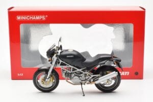 Ducati Monster M900 Nero Minichamps 1:12 122120101 Pressofusione — immagine 4 di 4