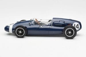 Cooper T51 Climax #14 S. Moss Italian GP Winner 1959 Schuco 1:18 450032600 Pressofusione — immagine 4 di 8