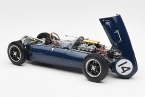 Cooper T51 Climax #14 S. Moss Italian GP Winner 1959 Schuco 1:18 450032600 Pressofusione — immagine 5 di 8