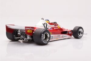 Ferrari 312 T2B #12 C. Reutemann Swedish GP 1977 MCG 1:18 MCG18625F Pressofusione — immagine 2 di 6