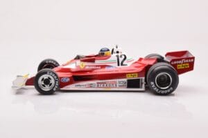 Ferrari 312 T2B #12 C. Reutemann Swedish GP 1977 MCG 1:18 MCG18625F Pressofusione — immagine 3 di 6