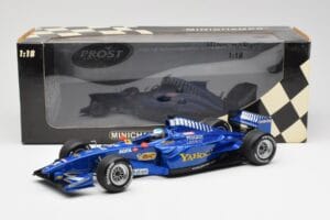 Prost AP03 Peugeot #14 J. Alesi F1 Showcar 2000 Minichamps 1:18 180000084 Resina — immagine 6 di 6