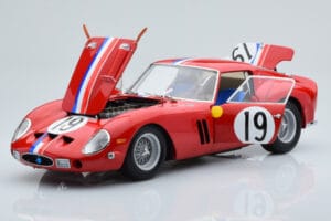 Ferrari 250 GTO #19 24 Hours of Le Mans 1962 Kyosho 1:18 08438A Pressofusione — immagine 2 di 10