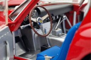 Ferrari 250 GTO #19 24 Hours of Le Mans 1962 Kyosho 1:18 08438A Pressofusione — immagine 8 di 10