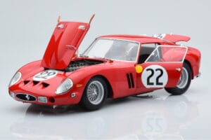 Ferrari 250 GTO #22 24 Hours of Le Mans 1962 Kyosho 1:18 08438B Pressofusione — immagine 2 di 10