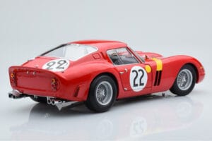 Ferrari 250 GTO #22 24 Hours of Le Mans 1962 Kyosho 1:18 08438B Pressofusione — immagine 3 di 10