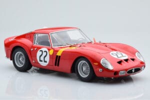 Ferrari 250 GTO #22 24 Hours of Le Mans 1962 Kyosho 1:18 08438B Pressofusione — immagine 6 di 10