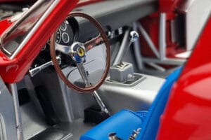 Ferrari 250 GTO Rosso Kyosho 1:18 08438R Pressofusione — immagine 8 di 10