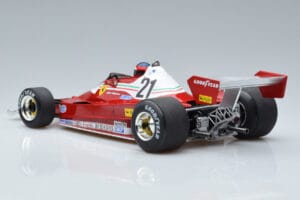 Ferrari 312 T2 B #21 G. Villeneuve Canadian GP 1977 MCG 1:18 MCG18623F Pressofusione — immagine 5 di 6