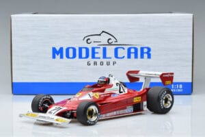 Ferrari 312 T2 B #21 G. Villeneuve Canadian GP 1977 MCG 1:18 MCG18623F Pressofusione — immagine 6 di 6