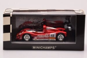Ferrari 333 SP #12 Doyle Risi Racing Prototype Class 24 Hours of Le Mans 1998 Minichamps 1:43 430987612 Pressofusione — immagine 4 di 4