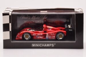 Ferrari 333 SP #3 Y. Dalmas / S. Johansson / Evans / Velez Sebring 12 Hours Winner 1997 Minichamps 1:43 430977603 Pressofusio — immagine 4 di 4