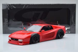 Ferrari 512 TR LBWK Liberty Walk Rosso Corsa GT Spirit 1:18 GT423 Resina — immagine 6 di 6