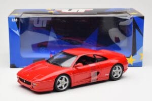 Ferrari F355 Berlinetta Rosso UT Models 1:18 180074020 Pressofusione — immagine 6 di 6