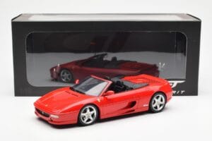 Ferrari F355 Spider Rosso Corsa GT Spirit 1:18 GT453 Resina — immagine 6 di 6