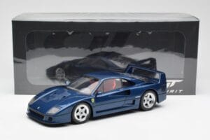 Ferrari F40 Blu GT Spirit 1:18 GT914 Resina — immagine 6 di 6