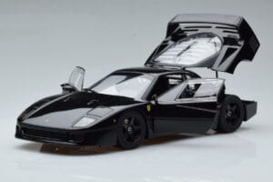 Ferrari F40 Lightweight Nero Kyosho 1:18 08412BK Pressofusione — immagine 2 di 12