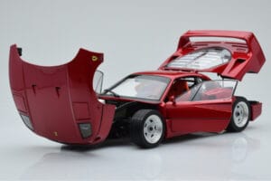 Ferrari F40 Rosso Metallizzato Asia Exclusive Kyosho 1:18 08416RM-G Pressofusione — immagine 2 di 14