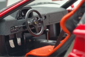 Ferrari F40 Rosso Metallizzato Asia Exclusive Kyosho 1:18 08416RM-G Pressofusione — immagine 12 di 14