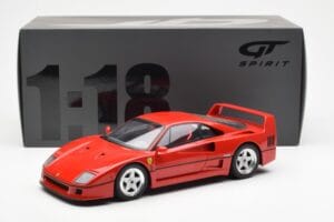Ferrari F40 Rosso Corsa GT Spirit 1:18 GT291 Resina — immagine 5 di 5