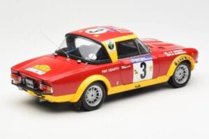 Fiat 124 Abarth #3 Barbasio / Sodano East African Safari Rally 1974 Sun Star 1:18 4952 Pressofusione — immagine 3 di 8
