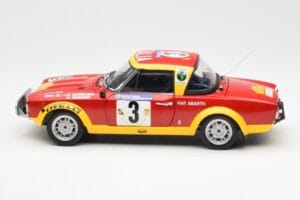 Fiat 124 Abarth #3 Barbasio / Sodano East African Safari Rally 1974 Sun Star 1:18 4952 Pressofusione — immagine 4 di 8