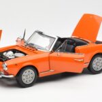 Fiat 124 BS Arancione Sun Star 1:18 4906 - image 2 of 8