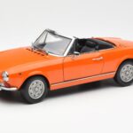Fiat 124 BS Arancione Sun Star 1:18 4906