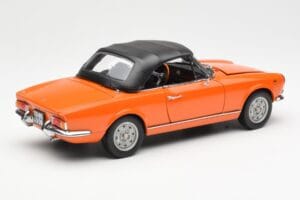 Fiat 124 BS Arancione Sun Star 1:18 4906 Pressofusione — immagine 3 di 8