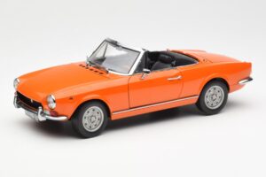 Fiat 124 BS Arancione Sun Star 1:18 4906