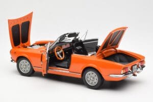 Fiat 124 BS Arancione Sun Star 1:18 4906 Pressofusione — immagine 5 di 8