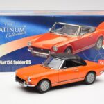 Fiat 124 BS Arancione Sun Star 1:18 4906 - image 8 of 8
