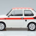 Fiat 126 Abarth Bianco MCG 1:18 MCG18325 Pressofusione - image 3 of 6