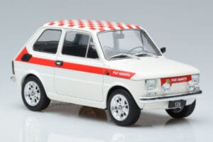 Fiat 126 Abarth Bianco MCG 1:18 MCG18325 Pressofusione — immagine 4 di 6
